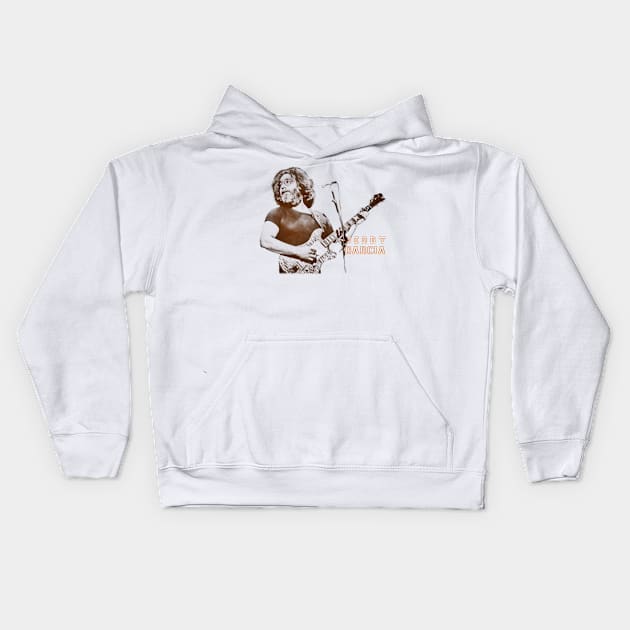 jerry garcia visual art Kids Hoodie by DOGGIES ART VISUAL